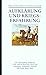 Aufklärung und Kriegserfahrung by Johannes (Herusgegben von) ...