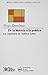 de La Historia a la Política: La Experiencia de América Latina