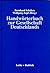 Handwörterbuch zur Gesellschaft Deutschlands by Bernhard Schäfers