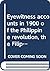 Eyewitness accounts in 1900 of the Philippine revolution, the Filipino-American War and the U.S. occupation of the Philippines