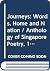 Journeys: Words, Home and N...