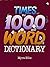 Times 1000 Words Dictionary