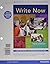 Write Now [with MyCompLab Access Code]