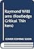 Raymond Williams (Routledge Critical Thinkers)