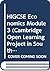 HIGCSE Economics Module 3