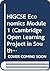 HIGCSE Economics Module 1