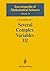 Several Complex Variables III: Geometric Function Theory (Encyclopaedia of Mathematical Sciences)