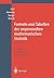 Formeln und Tabellen der angewandten mathematischen Statistik (German Edition)