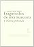 Fragmentos de una manzana, y otros poemas