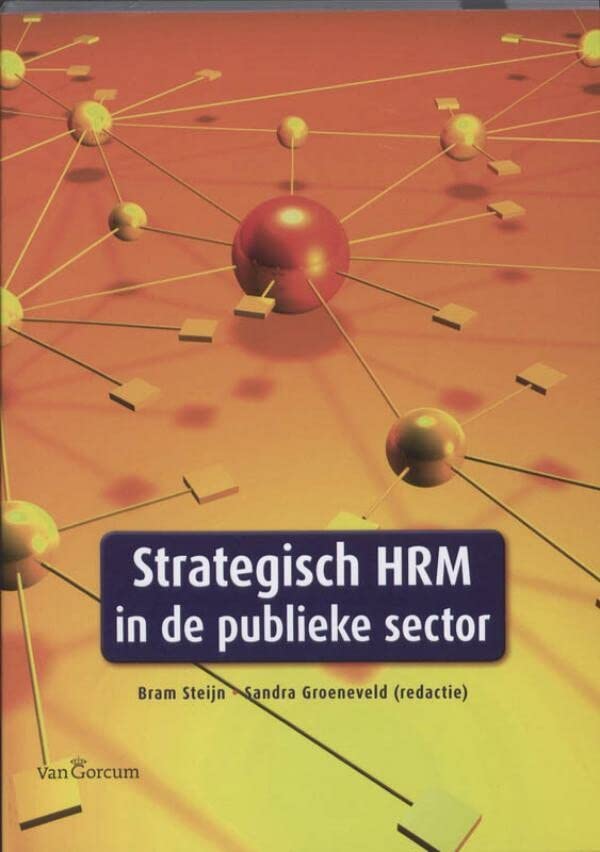 Strategisch HRM in de publieke sector (Kindle Edition)