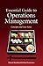 Essential Guide to Operations Management: Concepts and Case Notes