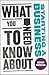 What You Need to Know about Starting a Business