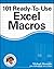 101 Ready-To-Use Excel Macros
