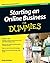 Starting an Online Business for Dummies