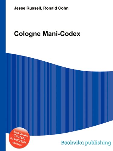 Cologne Mani-Codex (Paperback)