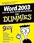 Word 2003 All-In-One Desk Reference for Dummies