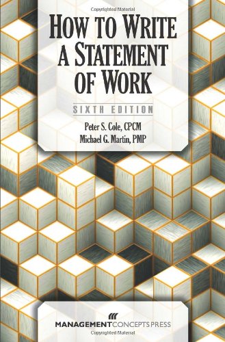 How to Write a Statement of Work (Paperback)