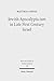 Jewish Apocalypticism in Late First Century Israel by Matthias Henze