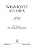 Winnicott Studies by Alexander  Newman