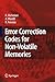 Error Correction Codes for Nonvolatile Memories