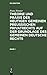 Franz Förster: Theorie und Praxis des heutigen gemeinen preußischen Privatrechts auf der Grundlage des gemeinen deutschen Rechts. Band 1 (German Edition)
