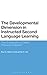 The Developmental Dimension in Instructed Second Language Learning: The L2 Acquisition of Object Pronouns in Spanish (Advances in Instructed Second Language Acquisition Research, 3)