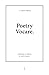 Poetry Vocare by Adam Staley Groves