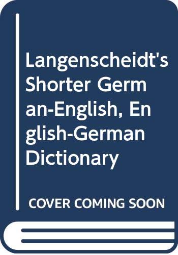 Shorter German Dictionary (German - English)