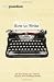 How to Write