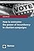 How to overcome the power of incumbency in election campaigns (Kommunikation in Politik Und Wirtschaft)