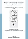 Historische Analysen Theoretischer Und Empirischer Psychologie