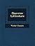 Oeuvres: Litt Rature