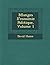 M�langes D'�conomie Politique, Volume 1 (French Edition)
