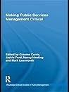 Making Public Services Management Critical