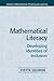 Mathematical Literacy: Developing Identities of Inclusion: Developing Identities of Inclusion