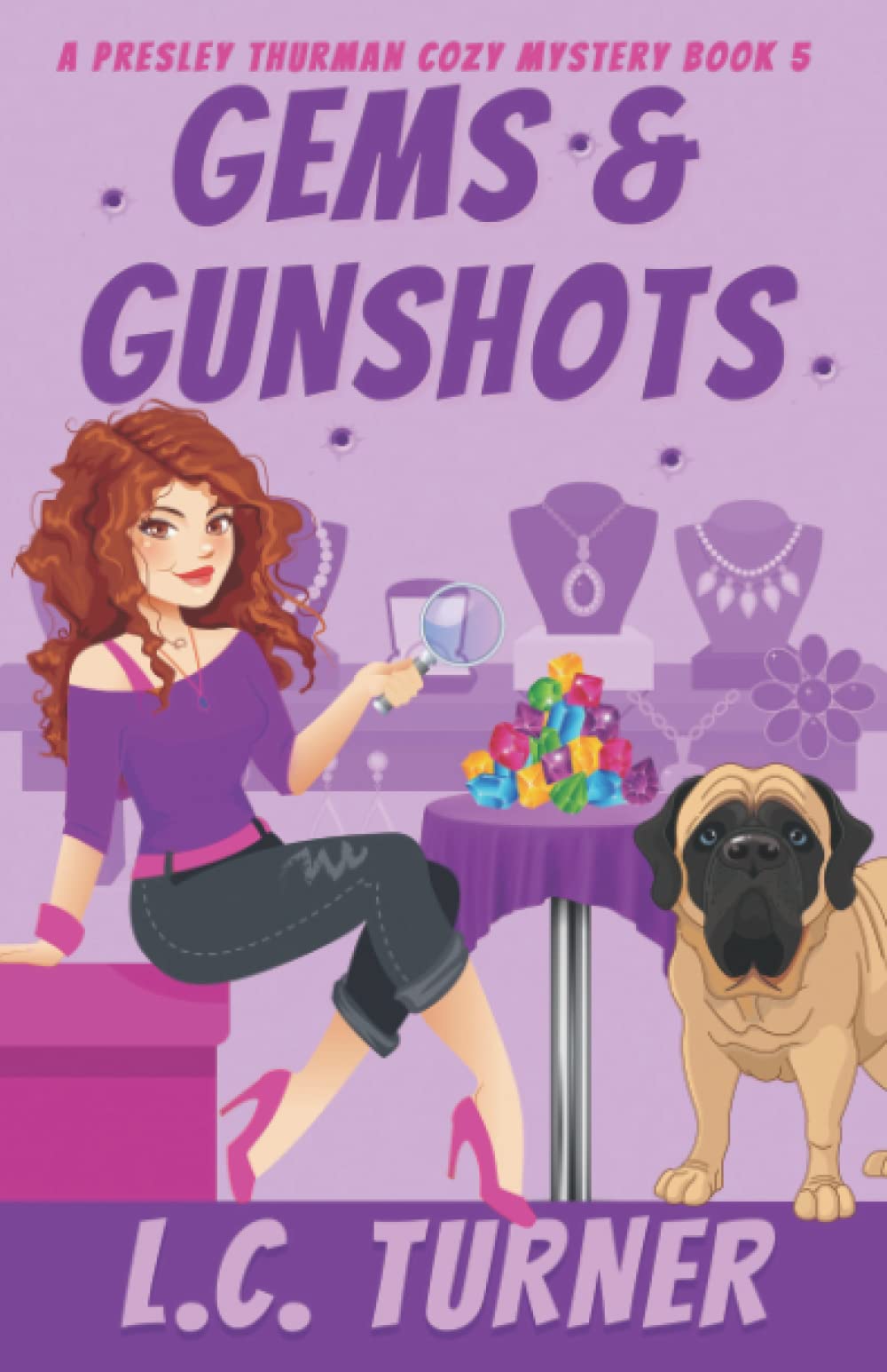 Gems & Gunshots: A Presley Thurman Cozy Mystery Book 5 (Paperback)