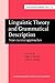 Linguistic Theory and Gramm...
