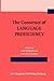 The Construct of Language Proficiency (Not in series)
