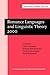 Romance Languages and Linguistic Theory 2000 (Current Issues in Linguistic Theory)