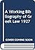 A Working Bibliography of G...