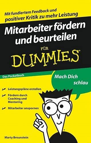 Mitarbeiter fördern und beurteilen für Dummies - Das Pocketbuch (Kindle Edition)