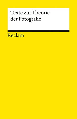 Texte zur Theorie der Fotografie (Mass Market Paperback)