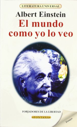 Portada de El mundo como yo lo veo, de Albert Einstein