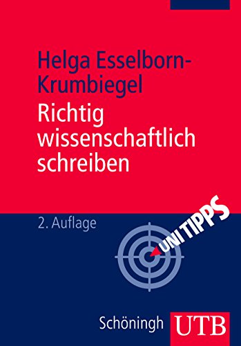 Richtig wissenschaftlich schreiben (Paperback)