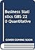 Business Statistics GBS 220...