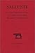 La conjuration de Catilina, la guerre de Jugurtha, Fragments des histoires