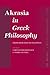 Akrasia in Greek Philosophy...