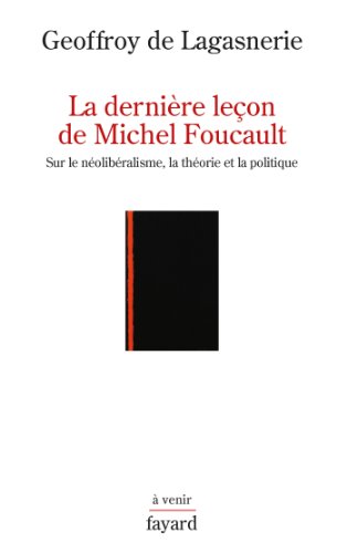 La dernière leçon de Michel Foucault (Paperback)