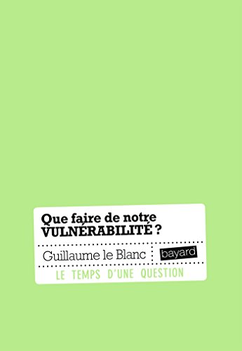 Que faire de notre vulnérabilité? (Paperback)