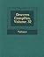 Oeuvres Completes, Volume 32 (French Edition)